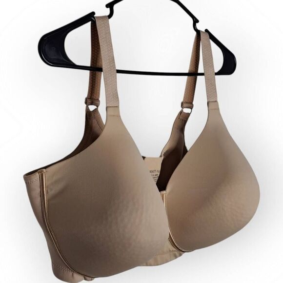 Vanity Fair Women's Plus Size Full Figure Beauty Back Smoother Wireless Bra size - Picture 2 of 5